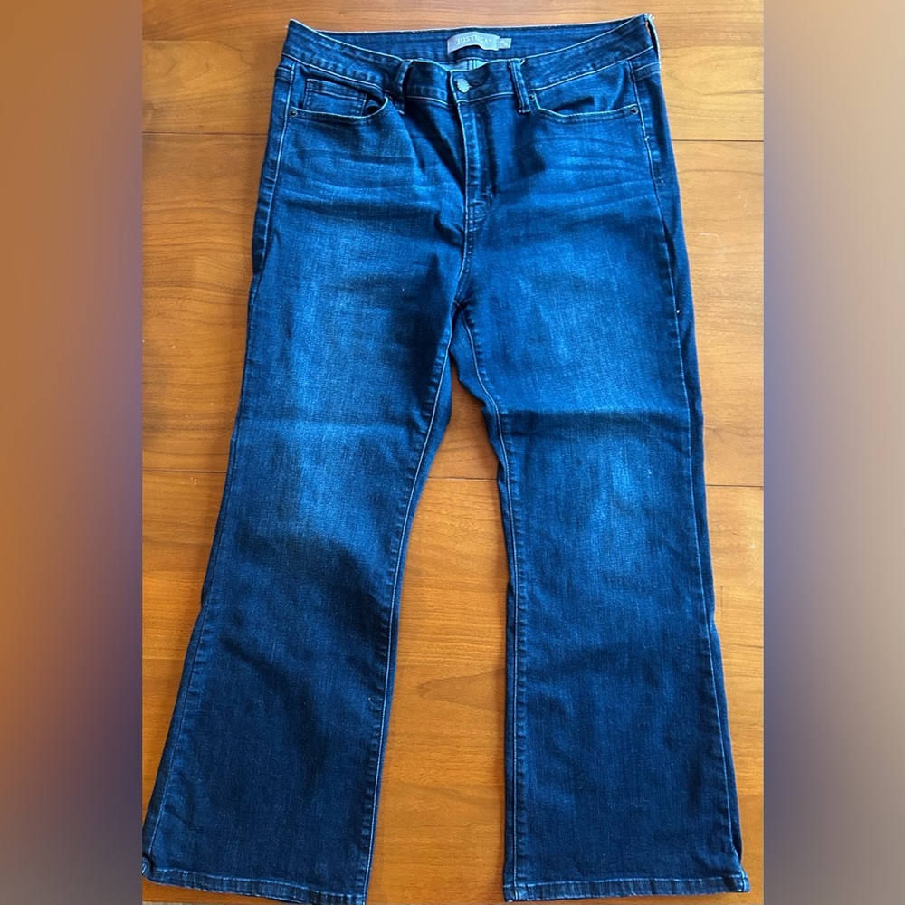Just USA Dark Blue Flare Jeans